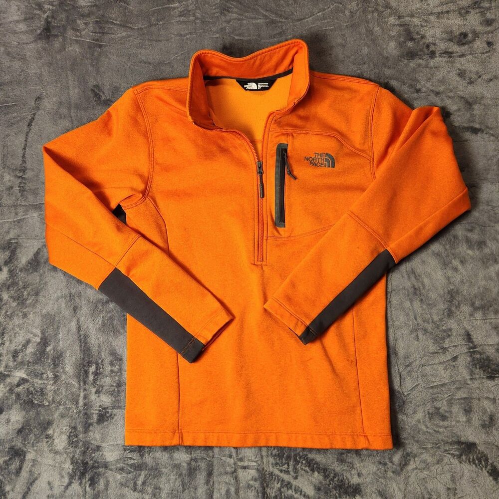 The North Face Canyonlands 1/2 Zip Fleece Pullover Men's [Insert Size] Orange Ja